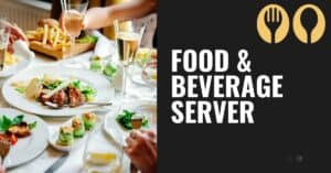 Food & Beverage Server Needed for Canada