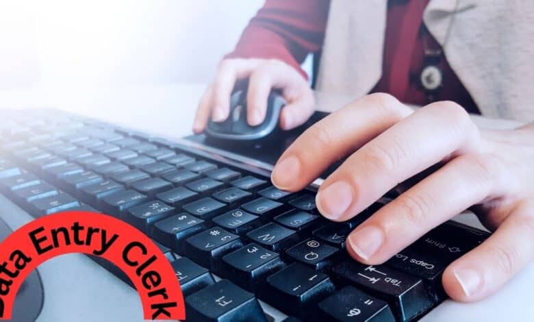 Data Entry Clerk required for UAE