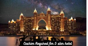 Cashier Required for Dubai