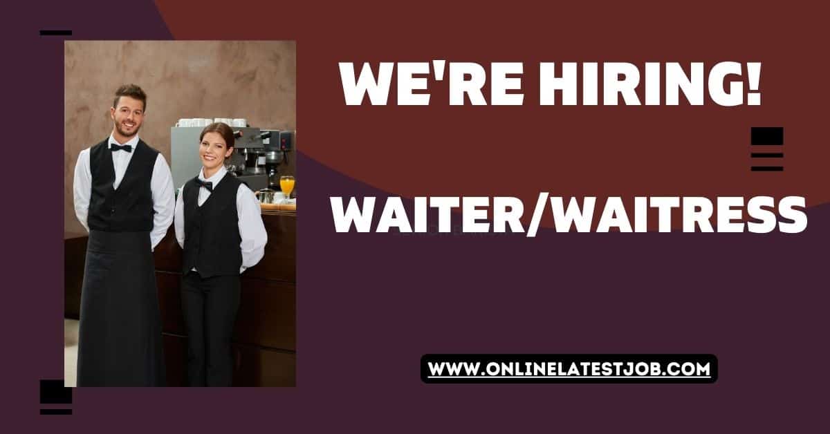 waiter/waitress Jobs in Dubai