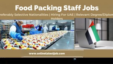 Food Packing Staff Jobs in Dubai