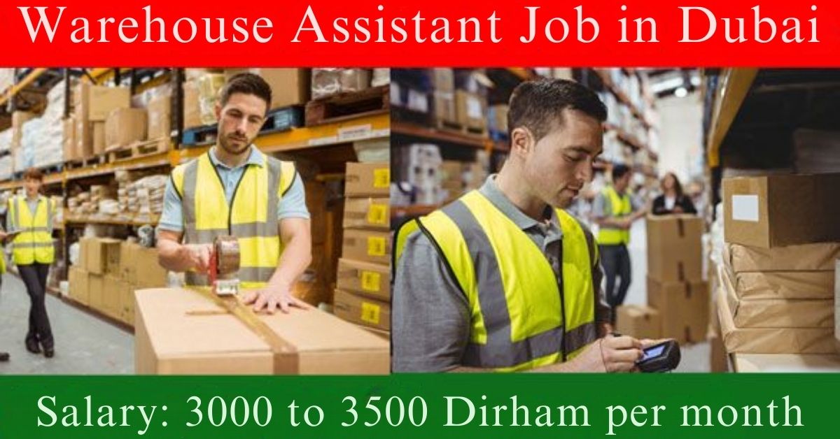 Warehouse Assistant Jobs in Dubai