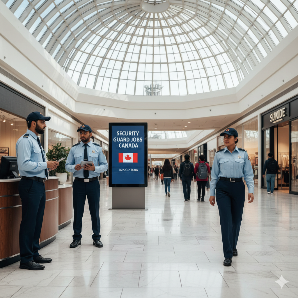 MALL SECURITY GUARDS JOBS IN CANADA